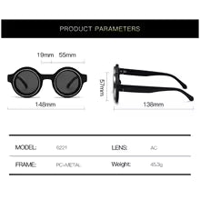 Classic Round Sunglasses for Men - UV400 Protection with Retro Style
