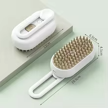 SteamPet Pro - 3-in-1 Cat Grooming Brush with Steam Spray & Massage