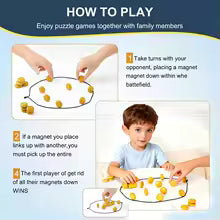 Ultimate Magnetic Strategy Board Game - Interactive Family Challenge