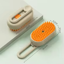 SteamPet Pro - 3-in-1 Cat Grooming Brush with Steam Spray & Massage