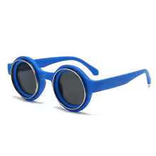 Classic Round Sunglasses for Men - UV400 Protection with Retro Style