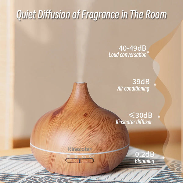 DiffuseMate Wood Grain Aroma Hub