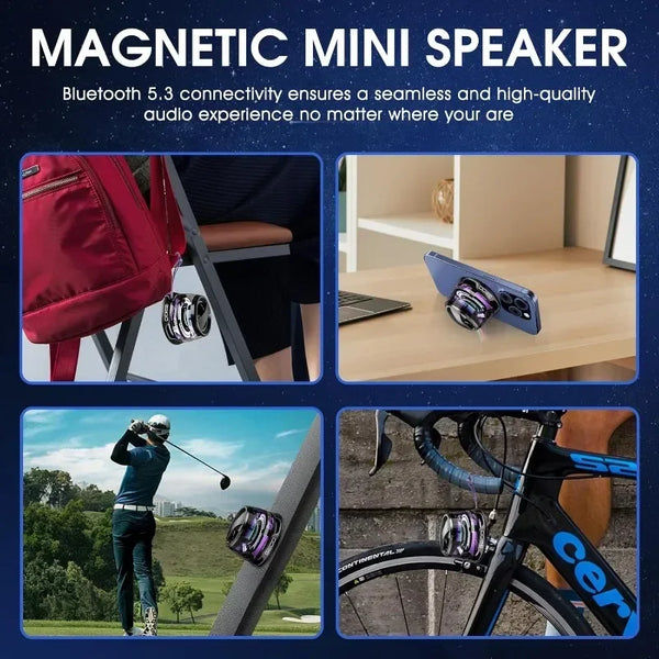 BloomBeat Mini Magnetic Bluetooth Speaker