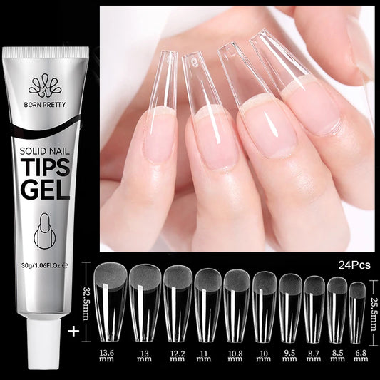 Rugged Gel Nail Tips Pro Set