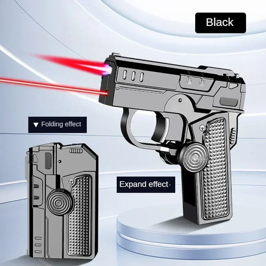 Gyro Gun Folding Flame Lighter